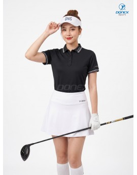 Áo thể thao nữ AC-3856 Đen phối trắng